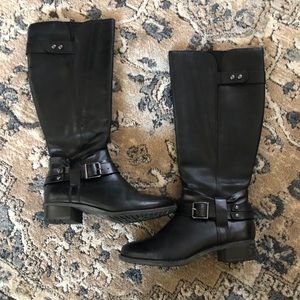 Hush puppies Waterproof Black Boots Size 7 1/2 $25